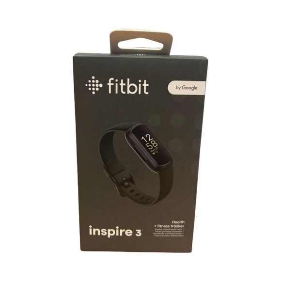 Fitbit Inspire 3 Activity Tracker Heart Rate Monitor Black New In Box - Picture 4 of 8